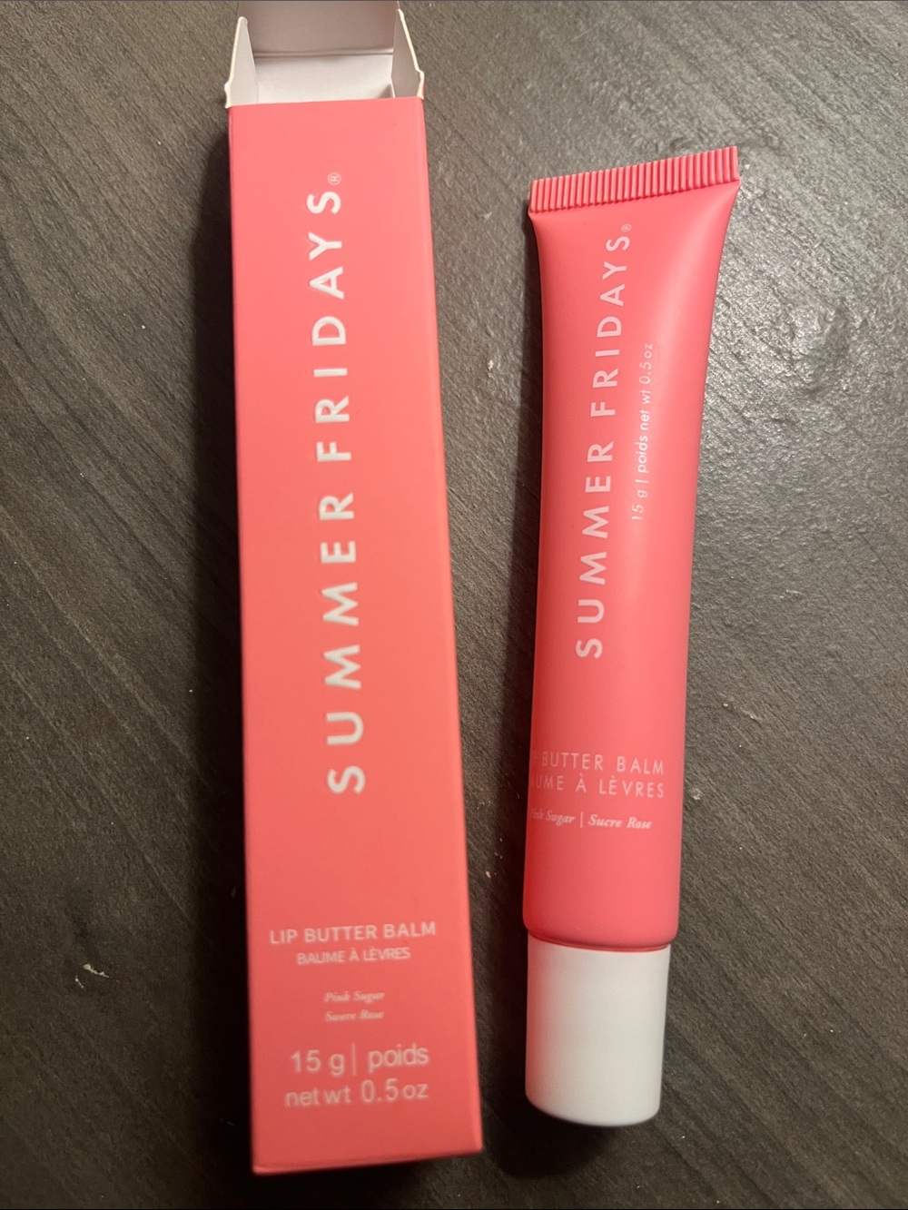 Pink Lip Butter Balm - Pink Sugar Hydrating Balm